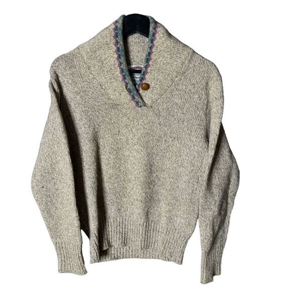 VTG Cambridge Dry Goods Wool Sweater Medium - Picture 1 of 3